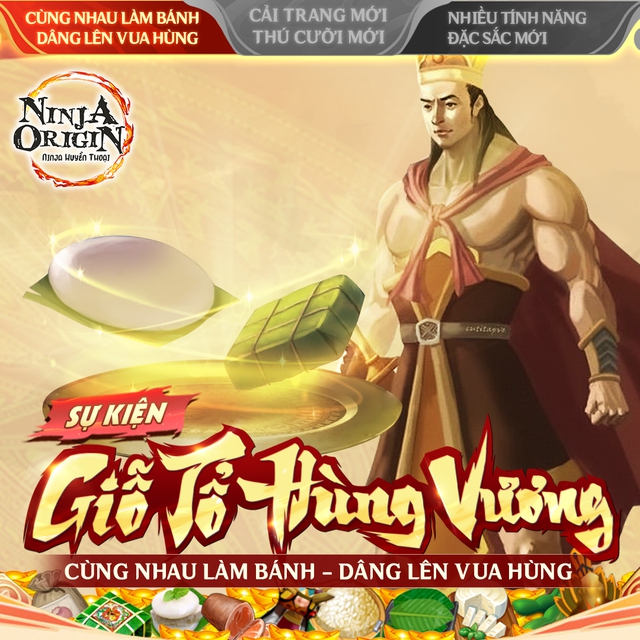 Ninja Huyền Thoại ra mắt sự kiện đón Giỗ Tổ Hùng Vương - Ảnh 3.