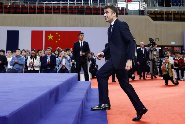 Ông Macron: Châu Âu không có lợi khi căng thẳng Đài Loan leo thang - Ảnh 1.