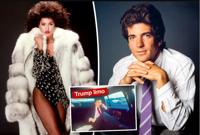 Cựu siêu mẫu Mỹ ‘trộm xe limousine’ của ông Trump đến điểm hẹn John F. Kennedy Jr - Ảnh 1.