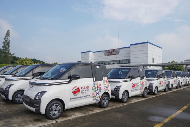 Ô tô điện Wuling Air EV được sử dụng tại Hội nghị Cấp cao ASEAN 2023 - Ảnh 2.