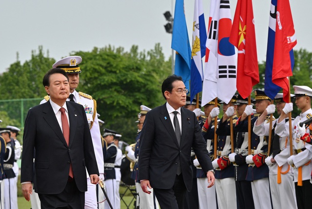 Nhật - Hàn trong nỗ lực 'sửa lại' mối quan hệ - Ảnh 1.