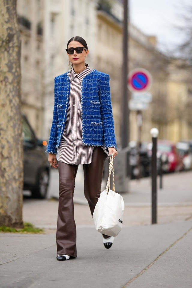 Đến mùa của áo blazer xanh, món đồ không thể thiếu theo phong cách Pháp  - Ảnh 10.