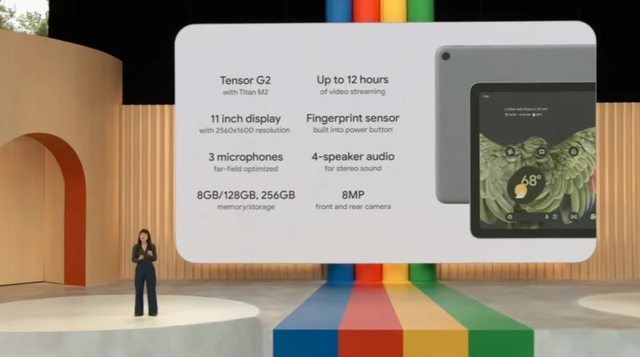 Google ra mắt Pixel Tablet với giá 499 USD - Ảnh 2.