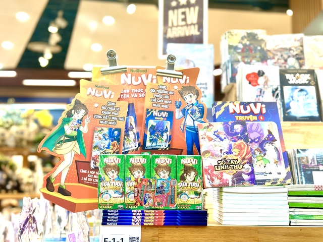 NuVi chính thức ra mắt phiên bản truyện tranh của NuVi truyện và Sổ tay linh thú như một món quà mùa hè dành tặng cho các bé