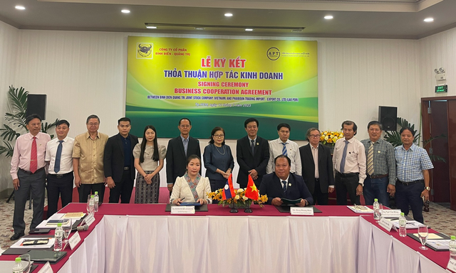 Phân bón Bình Điền hợp tác với doanh nghiệp Lào phát triển nông nghiệp - Ảnh 1.
