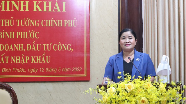 Phó Thủ tướng Chính phủ Lê Minh Khái làm việc tại Bình Phước - Ảnh 2.