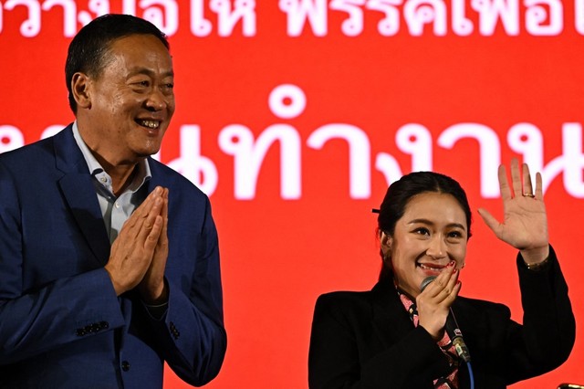 Phe đối lập thắng lớn tại tổng tuyển cử Thái Lan - Ảnh 3.