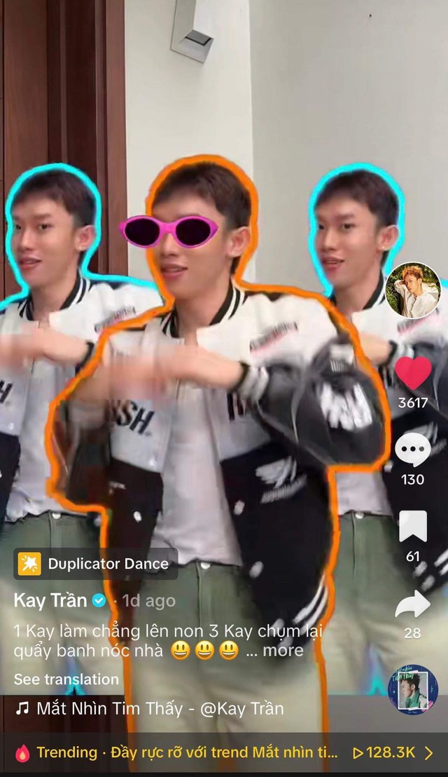 Phiên bản mới của 'Mắt nai cha cha cha' vào Top Trending TikTok - Ảnh 1.