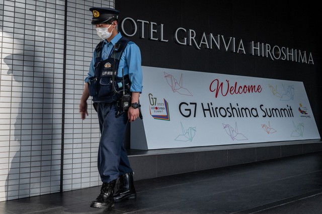 Nhật Bản siết an ninh trước thềm hội nghị thượng đỉnh G7 - Ảnh 3.