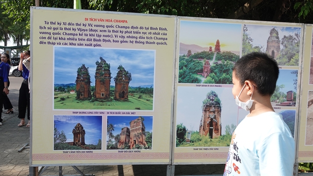 Trưng bày, giới thiệu về các di sản tháp Chăm ở Bình Định
