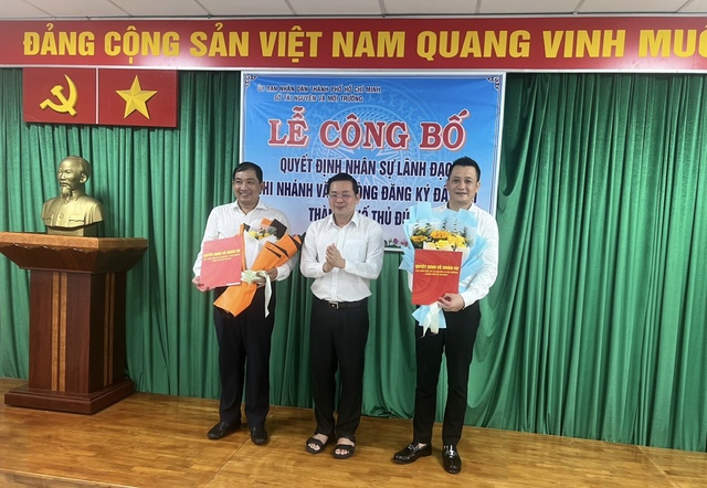 Chi nhánh Văn phòng đăng ký đất đai TP.Thủ Đức co giám đốc mới  - Ảnh 1.