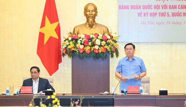 Chuẩn bị kỹ lưỡng cho kỳ họp thứ 5 Quốc hội XV - Ảnh 1. Chuẩn bị kỹ lưỡng cho kỳ họp thứ 5 Quốc hội XV - Ảnh 1.