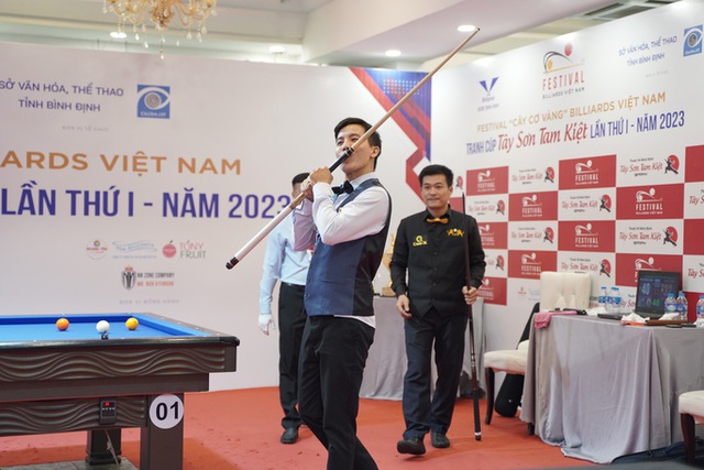 Nguyễn Huỳnh Phương Linh vô địch festival billiards Cây cơ vàng 2023  - Ảnh 1.