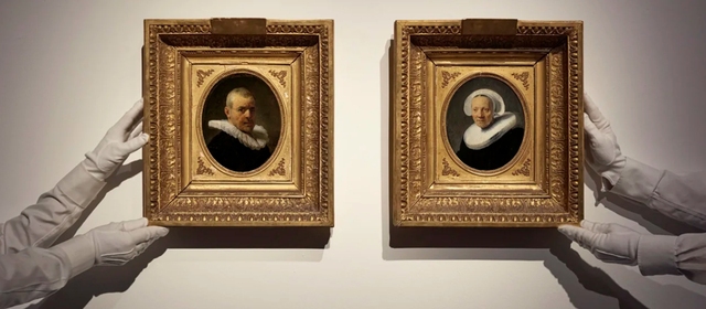Đấu giá hai bức chân dung Rembrandt vẽ rất quý hiếm, trị giá hàng triệu USD - Ảnh 1.