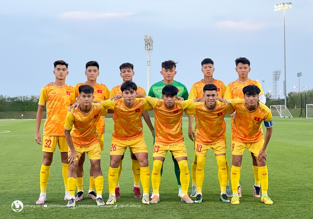 U.17 Việt Nam hòa với đối thủ bất ngờ tại Qatar - Ảnh 1.