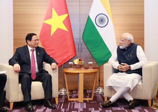 Thủ tướng Phạm Minh Chính gặp Thủ tướng Canada, Ấn Độ bên lề Hội nghị G7 - Ảnh 5.