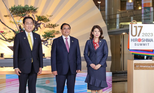 Thủ tướng Phạm Minh Chính và lãnh đạo G7 mở rộng thảo luận3 nội dung quan trọng  - Ảnh 1.
