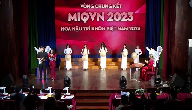 Thực hư cuộc thi Hoa hậu trí khôn Việt Nam 2023 - Ảnh 1.