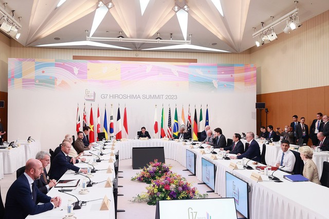 Thủ tướng gửi thông điệp hoà bình, ổn định, phát triển tới G7 mở rộng - Ảnh 3.