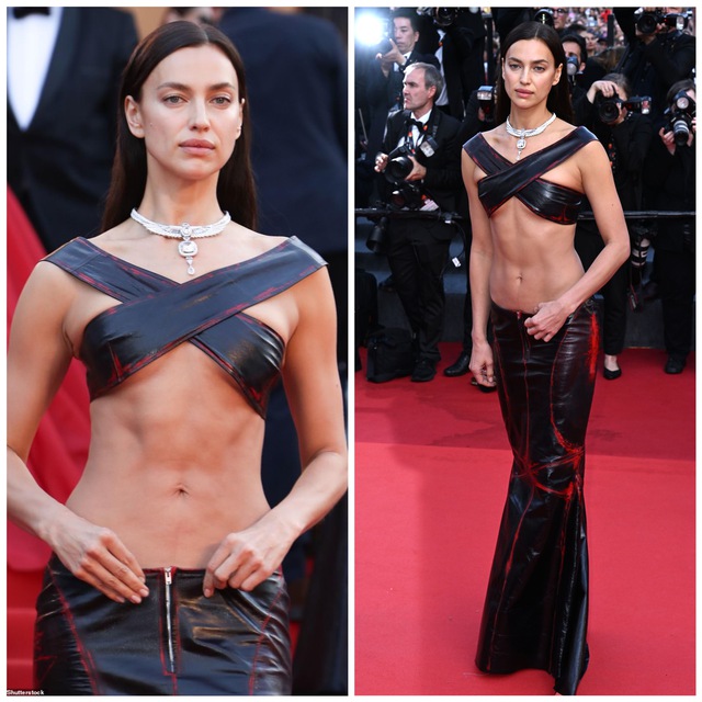 Irina Shayk hở bạo, Jennifer Lawrence mang dép lê lên thảm đỏ Cannes   - Ảnh 3.