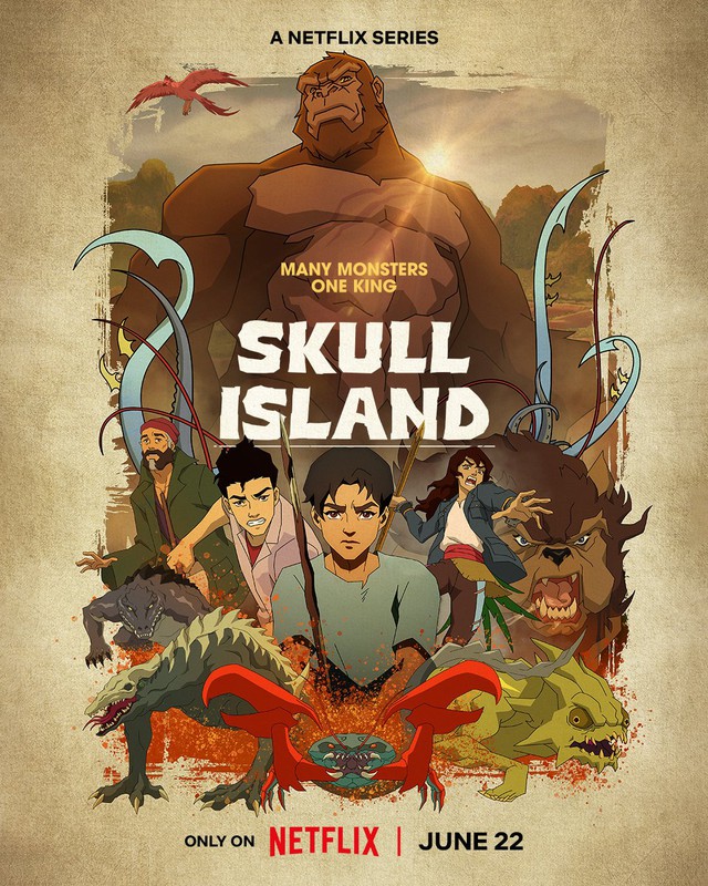 Quái vật King Kong xuất hiện trong teaser 'Skull Island' của Netflix  - Ảnh 2.