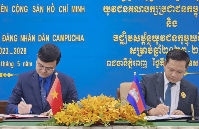 Nâng tầm hợp tác về thanh niên giữa Việt Nam và Campuchia - Ảnh 1.