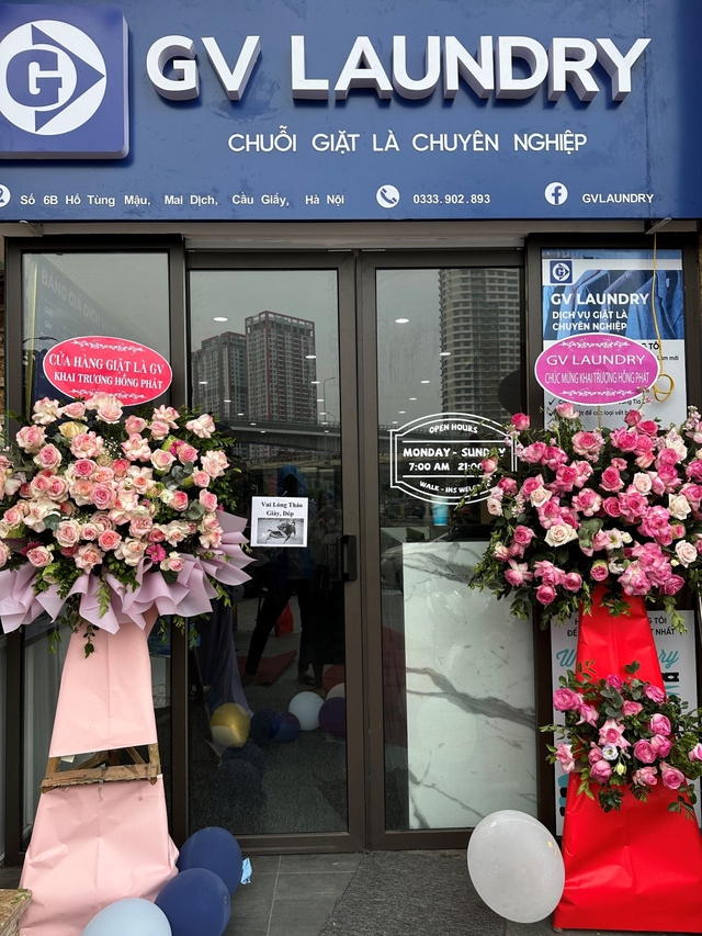 GV Laundry khai trương chuỗi giặt là chuyên nghiệp hàng đầu tại Việt Nam - Ảnh 1.