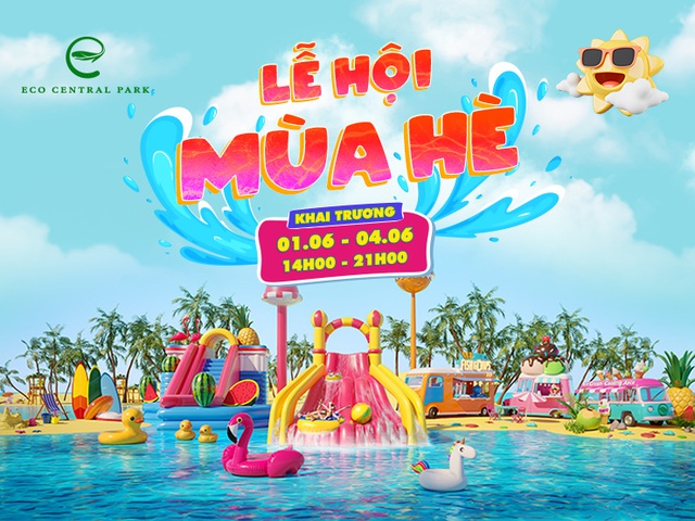 Cư dân Eco Central Park chờ đợi lễ hội mùa hè lớn nhất miền Trung - Ảnh 2.