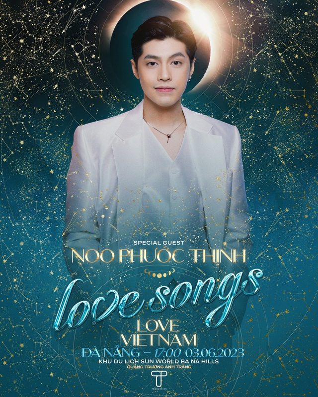 Noo Phước Thịnh là ca sĩ khách mời của liveshow Hồ Ngọc Hà 'Love Songs Đà Nẵng' - Ảnh 1.