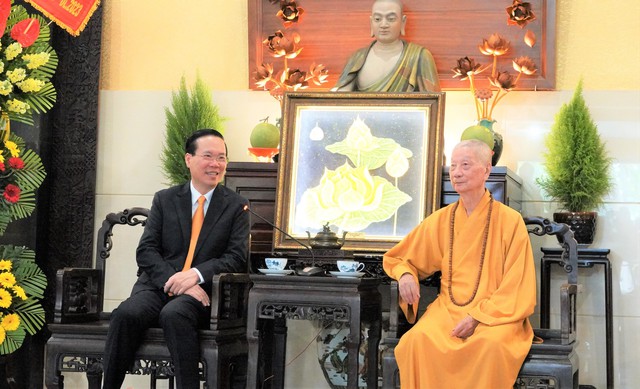 Chủ tịch nước: Phật giáo trăn trở với những lo toan của người dân - Ảnh 1.