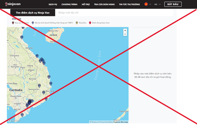 Nhiều công ty dùng bản đồ thiếu biển đảo Việt Nam - Ảnh 1.
