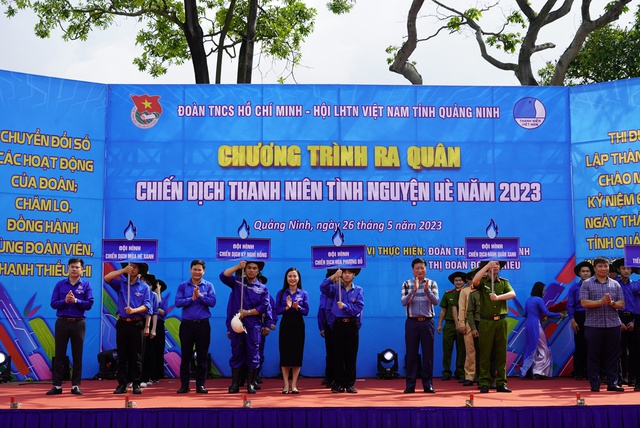 Tỉnh đoàn Quảng Ninh ra quân chiến dịch Hè hướng về cộng đồng  - Ảnh 3.