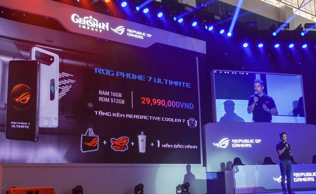  Asus ra mắt bộ đôi smartphone ROG Phone 7 chuyên dành cho game thủ - Ảnh 3.