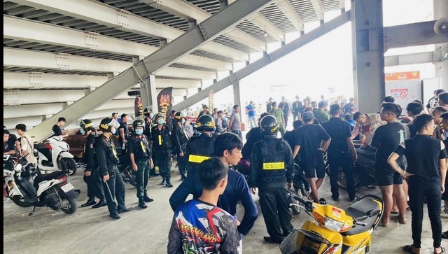 Bình Dương: Huy động nhiều cảnh sát kiểm tra giải đua xe ở Trường đua Đại Nam - Ảnh 2.