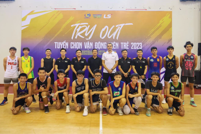 Các CLB bóng rổ Việt Nam chạy đua chuẩn bị cho VBA 2023 - Ảnh 1.
