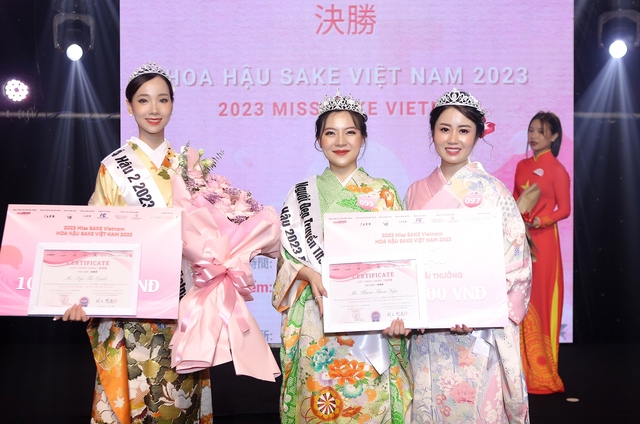 Người đẹp đến từ Hà Nội Phạm Thiên Nga đăng quang hoa hậu Sake Việt Nam 2023   - Ảnh 5.