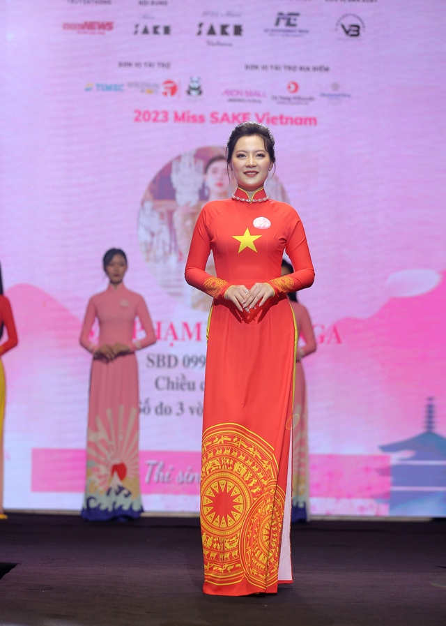 Người đẹp đến từ Hà Nội Phạm Thiên Nga đăng quang hoa hậu Sake Việt Nam 2023   - Ảnh 1.