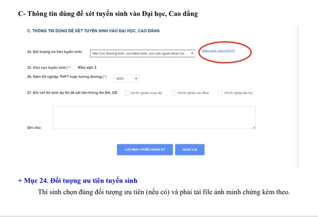 Ngày mai đăng ký dự thi trực tuyến, những 'ô trống'  nào thí sinh không bỏ qua? - Ảnh 3.