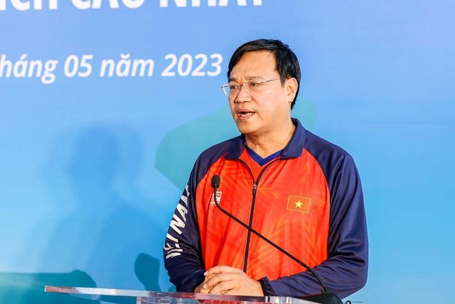 Đoàn thể thao Việt Nam chính thức sang Campuchia với kỳ vọng giành 120 HCV SEA Games 32 - Ảnh 4.