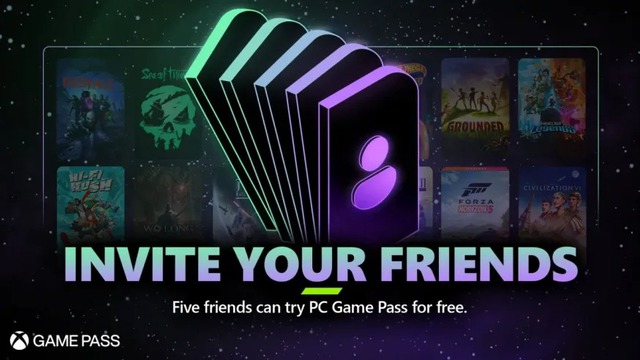 Xbox cho phép mời bạn bè chơi thử miễn phí Game Pass - Ảnh 1.