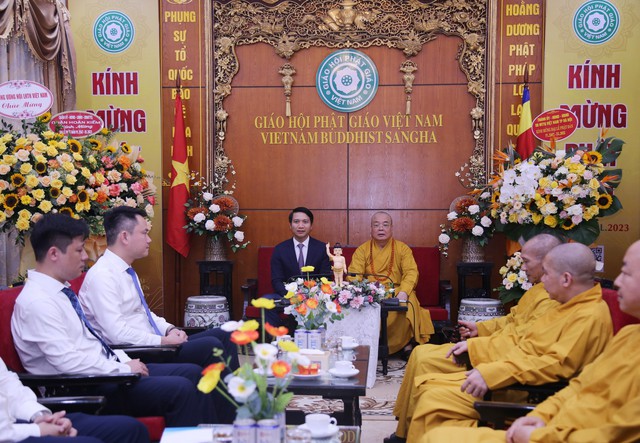 Anh Nguyễn Ngọc Lương chúc mừng T.Ư Giáo hội Phật giáo Việt Nam - Ảnh 2.