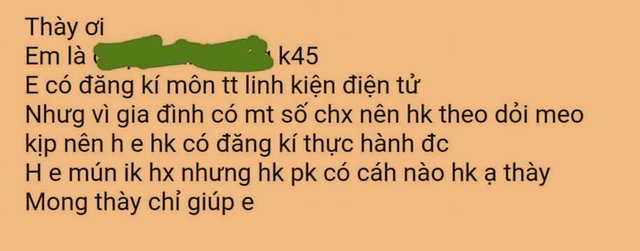 Choáng váng với những email 'không thể tin nỗi' của sinh viên gởi thầy cô - Ảnh 1.