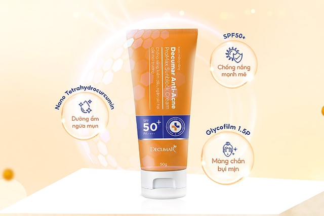 Hướng dẫn sử dụng kem chống nắng Decumar ProMax Anti-Acne Sunblock Cream đúng chuẩn  - Ảnh 1.