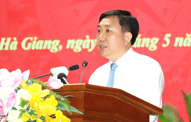 Phó bí thư Tỉnh ủy Nguyễn Mạnh Dũng giữ chức Quyền Bí thư Tỉnh ủy Hà Giang - Ảnh 2.