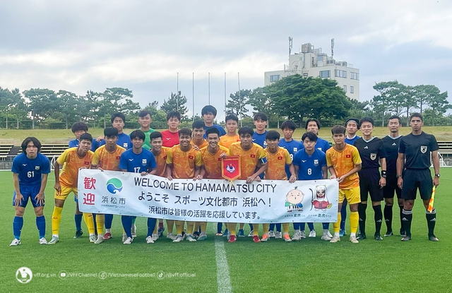 U.17 Việt Nam hòa đáng tiếc sau khi đã dẫn trước 3 bàn ở Nhật Bản - Ảnh 2.