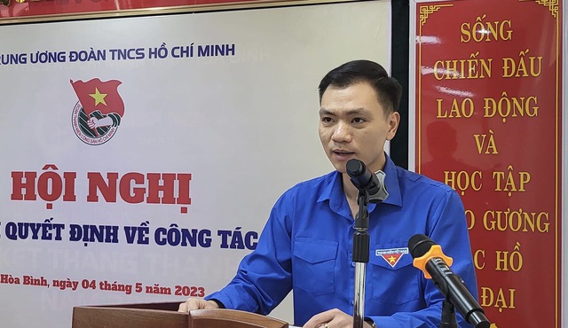 Thư ký Bí thư thứ nhất T.Ư Đoàn giữ chức Phó bí thư Tỉnh đoàn Hòa Bình - Ảnh 3.