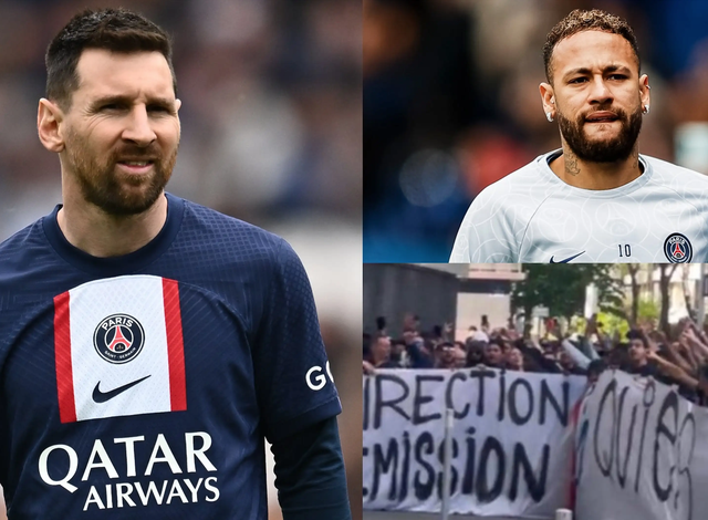 The PSG club spoke up after the incident of fans insulting Messi and Neymar - Photo 1.
