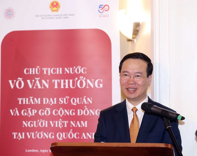 Chủ tịch nước: 'Việt Nam - Anh đang nỗ lực hướng đến nâng tầm quan hệ' - Ảnh 2.