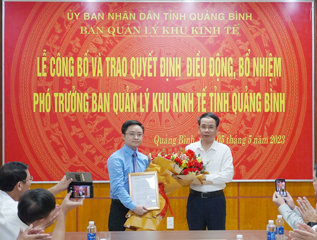 Quảng Bình có Phó trưởng Ban quản lý khu kinh tế 36 tuổi - Ảnh 1.