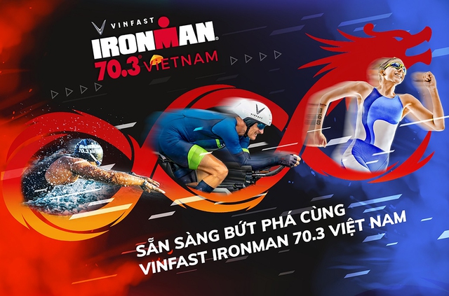 VinFast là đối tác danh hiệu của VinFast IRONMAN 70.3 Việt Nam 2023 - Ảnh 1.